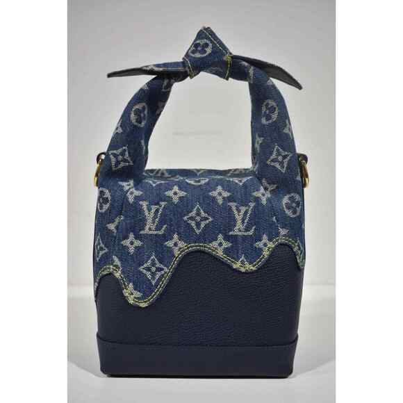 Louis Vuitton Nigo Japanese Cruiser Denim Blue LV Made Shoulder Crossbody Bag - Picture 9 of 12